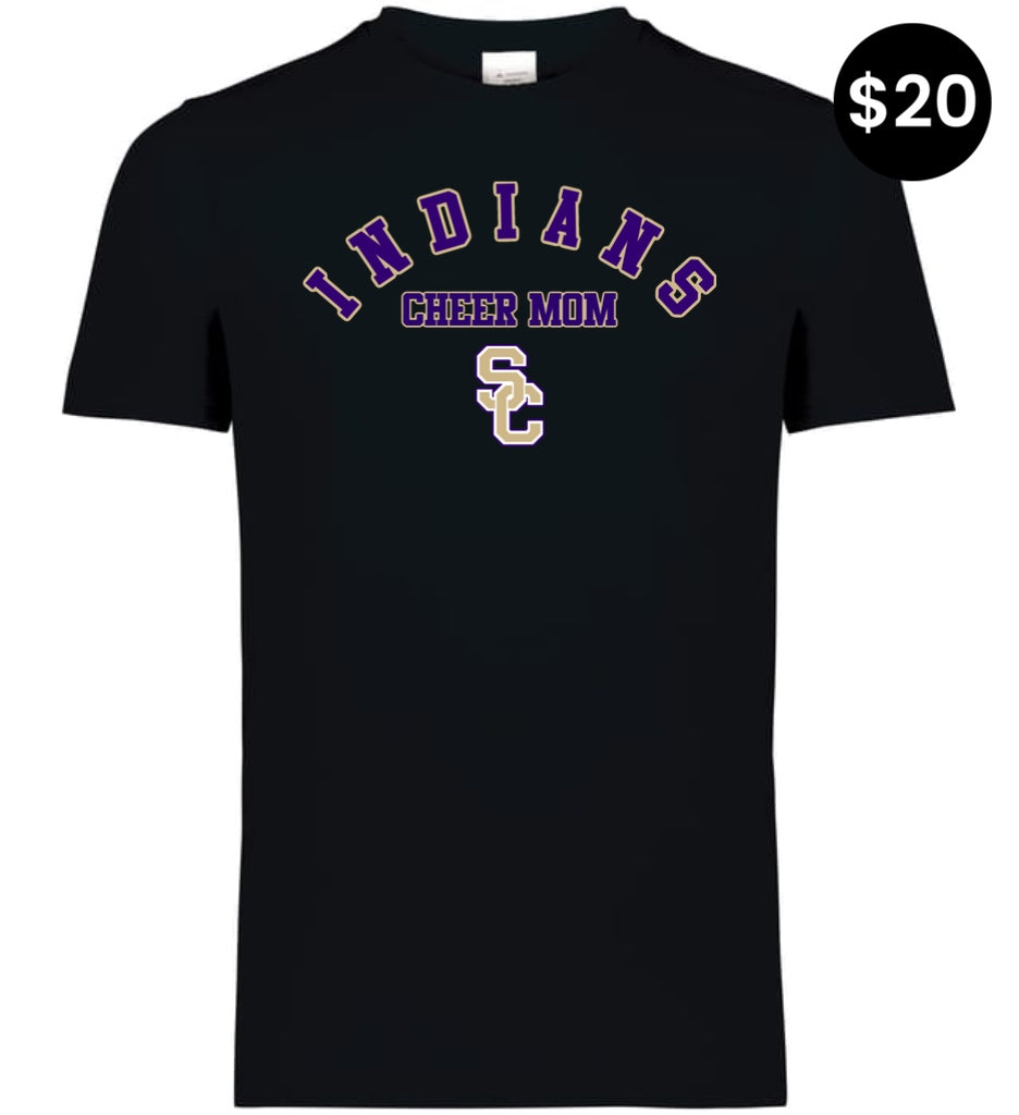 Sequatchie County Indians Cheer Mom T-Shirt