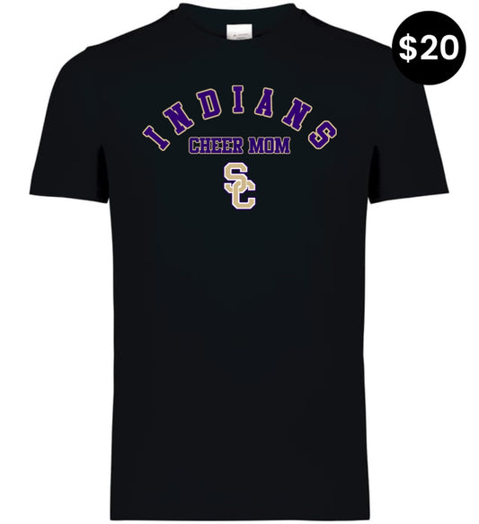 Sequatchie County Indians Cheer Mom T-Shirt
