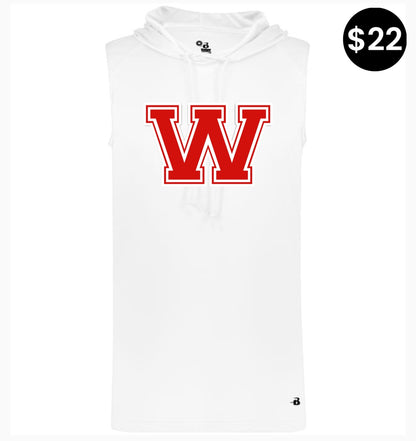 Whitwell Sleeveless Hoodie – (Block W)