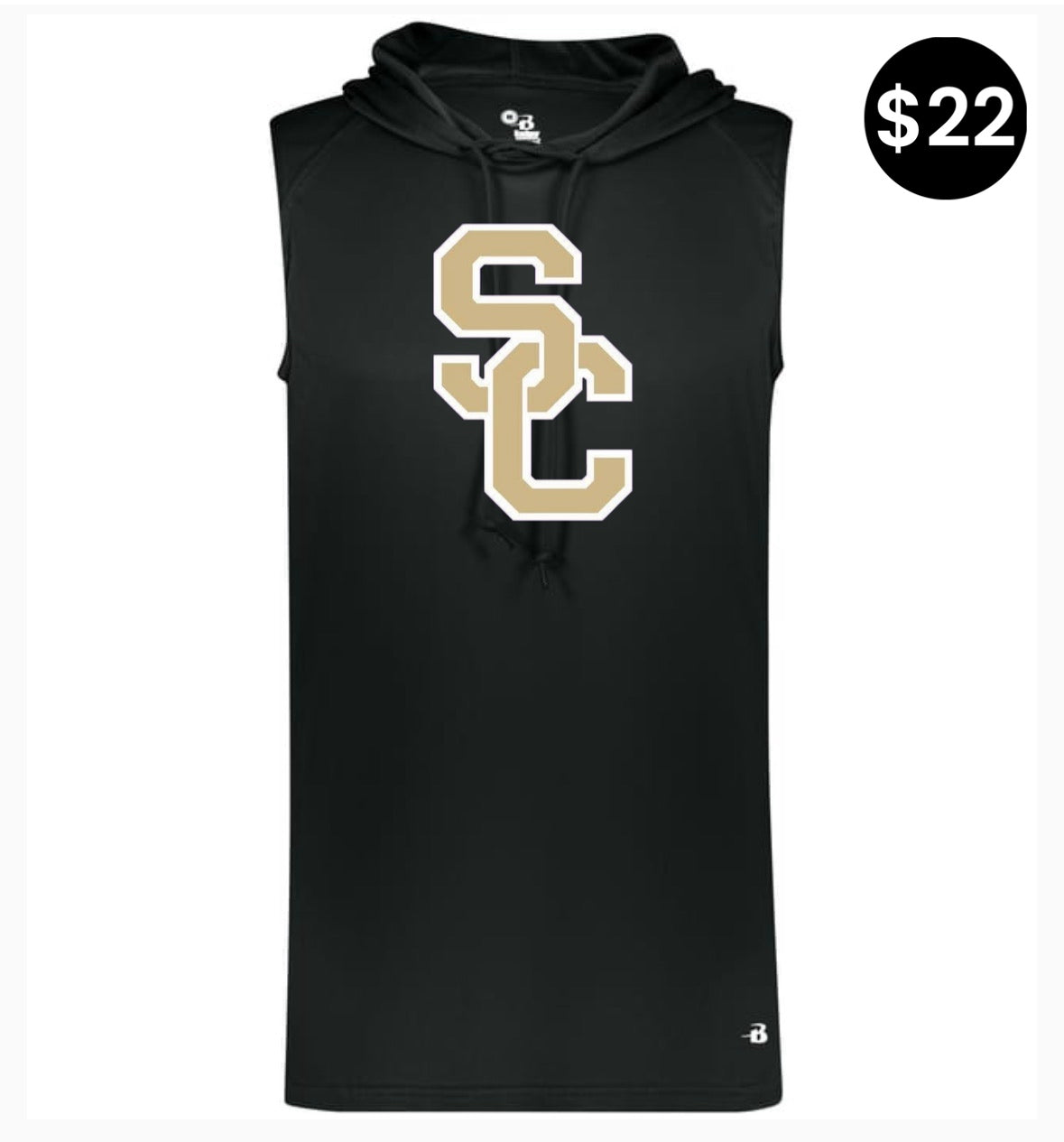 Sequatchie County SC Logo Sleeveless Hoodie