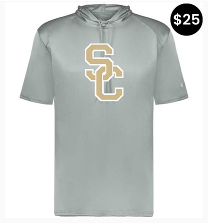 Sequatchie County SC Logo Short Sleeve Hoodie