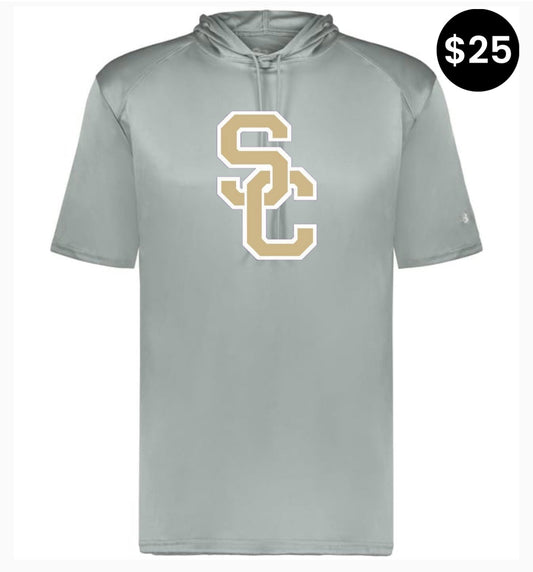 Sequatchie County SC Logo Short Sleeve Hoodie