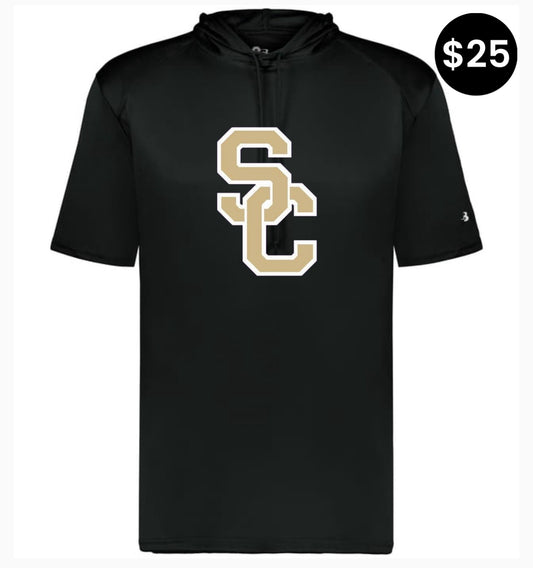 Sequatchie County SC Logo Short Sleeve Hoodie