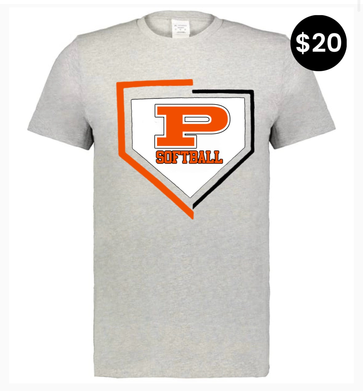 South Pittsburg Softball Home Plate Tee