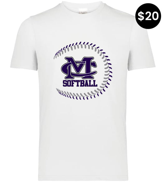 Marion County Softball Stitch Tee