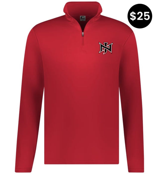 North Jackson NJ Logo Quarter-Zip Pullover