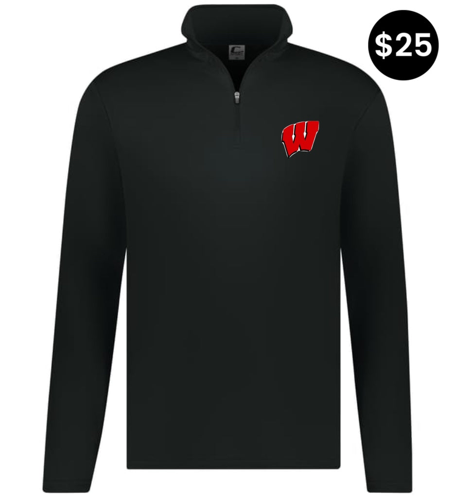 Whitwell W Logo Quarter-Zip Pullover