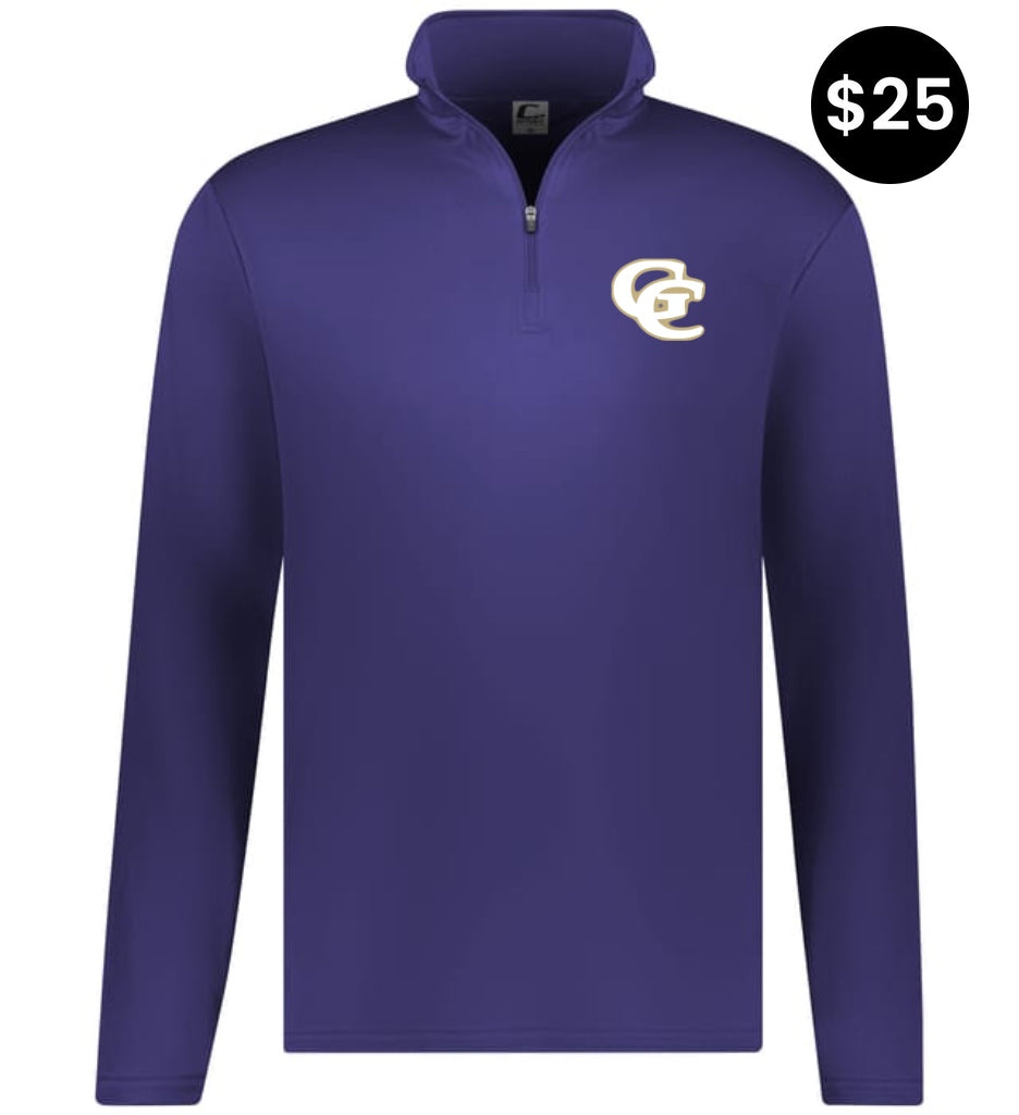 Grundy County GC Logo Quarter-Zip Pullover