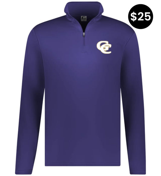 Grundy County GC Logo Quarter-Zip Pullover