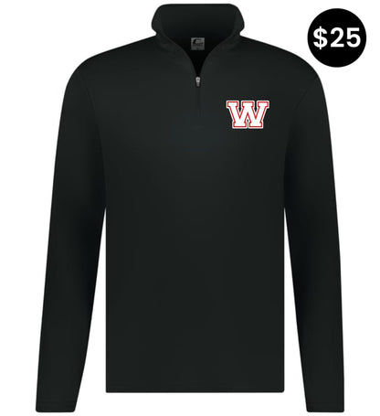 Whitwell Block W Logo Quarter-Zip Pullover