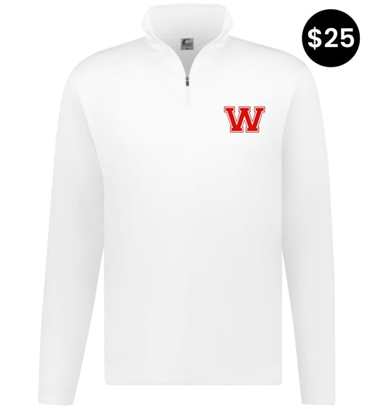 Whitwell Block W Logo Quarter-Zip Pullover