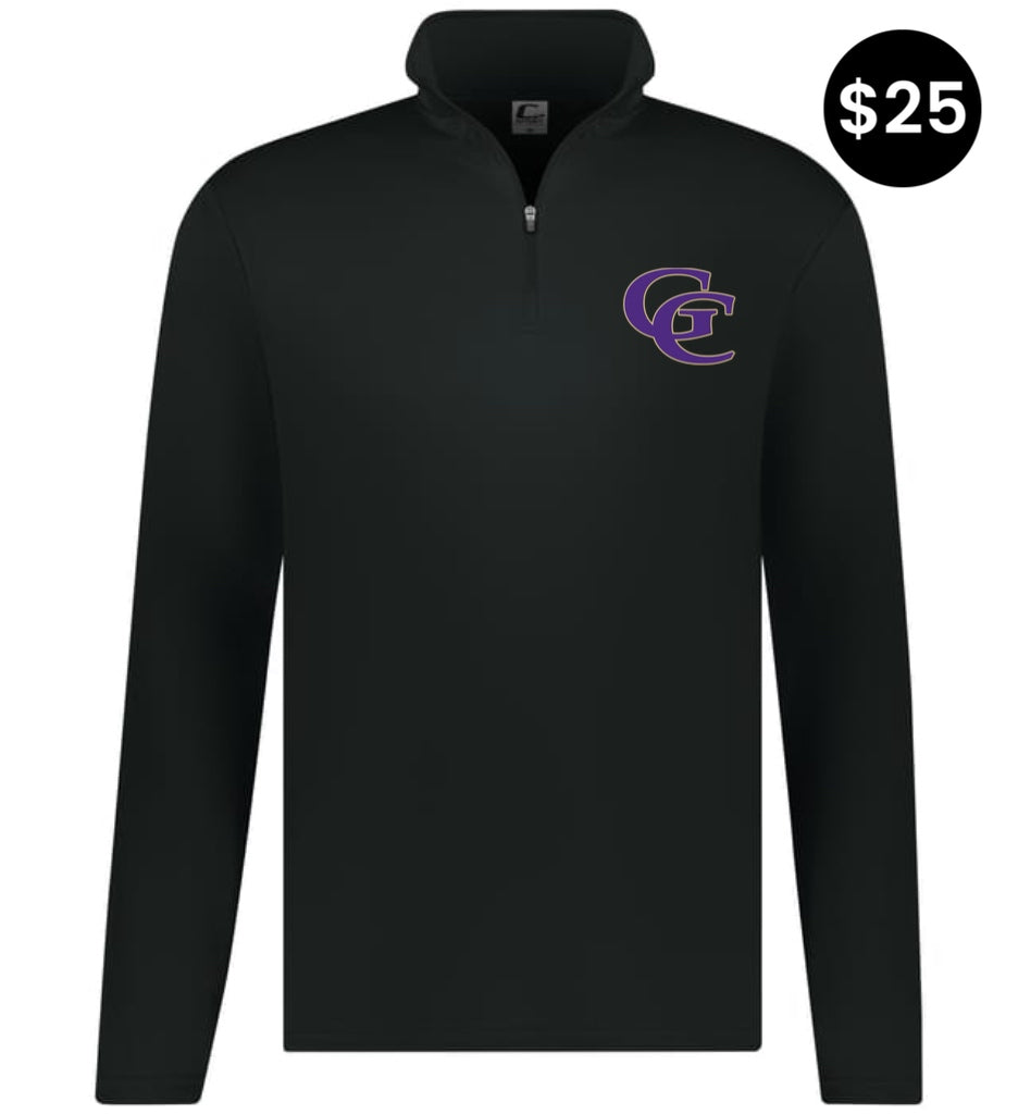 Grundy County GC Logo Quarter-Zip Pullover