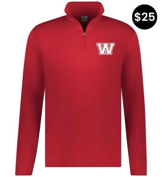 Whitwell Block W Logo Quarter-Zip Pullover