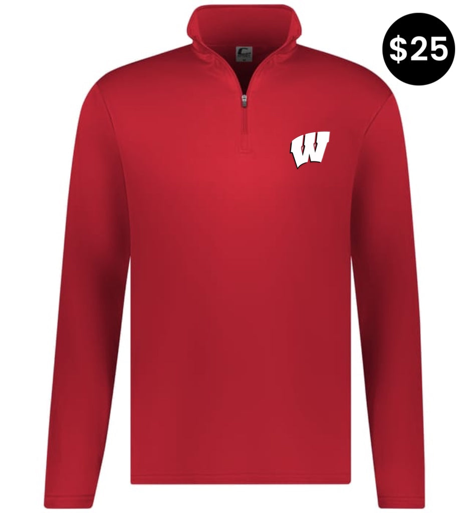 Whitwell W Logo Quarter-Zip Pullover