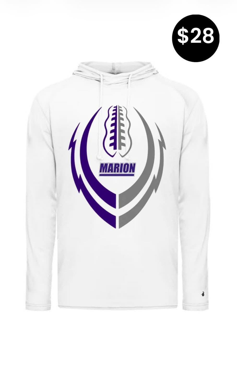 Marion Football B Core Long Sleeve Hoodie
