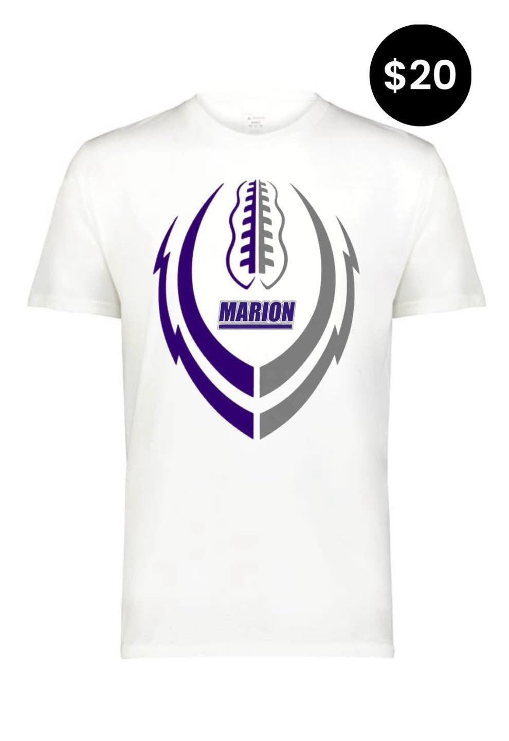 Marion Football T-Shirt