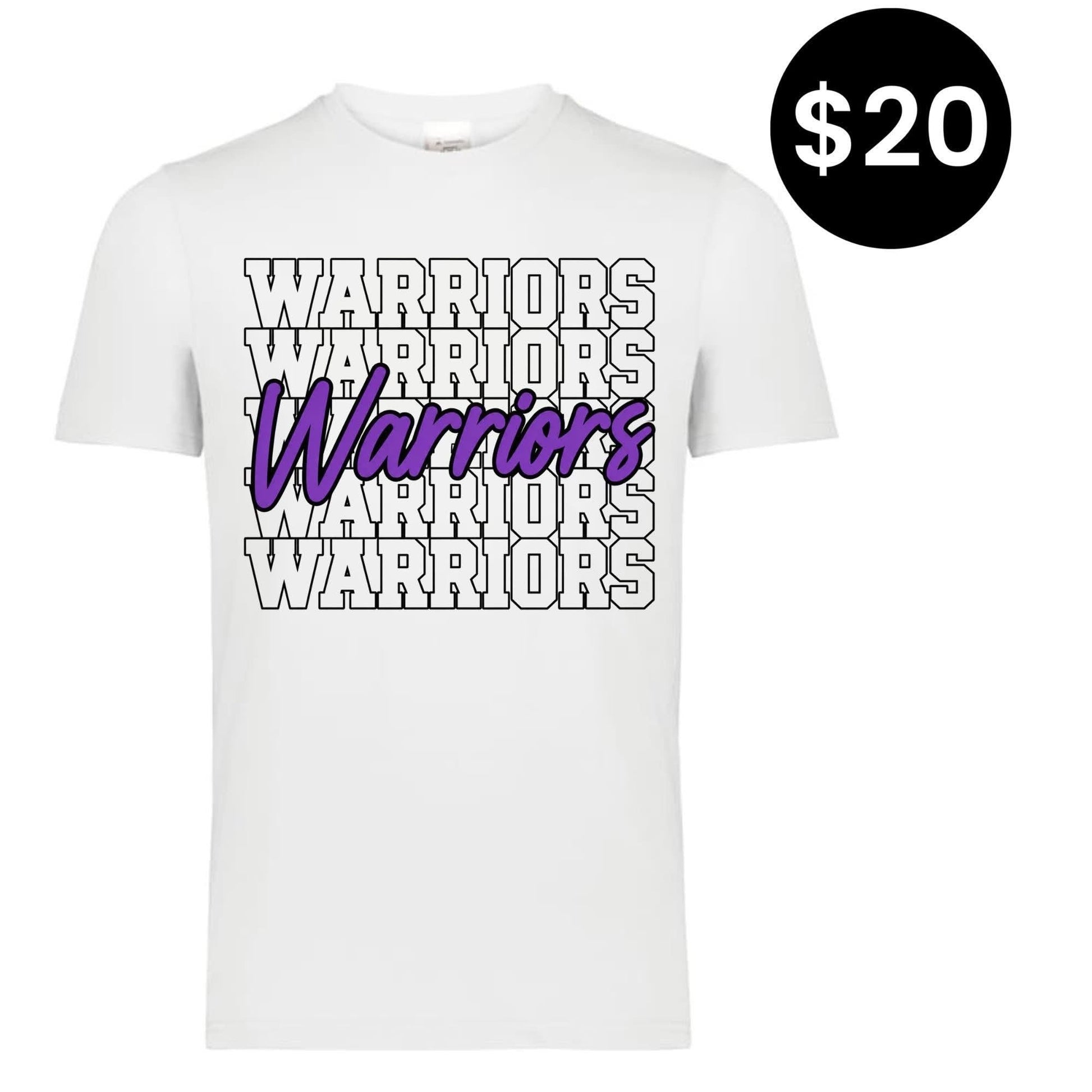 Marion Warriors Stacked T-Shirt