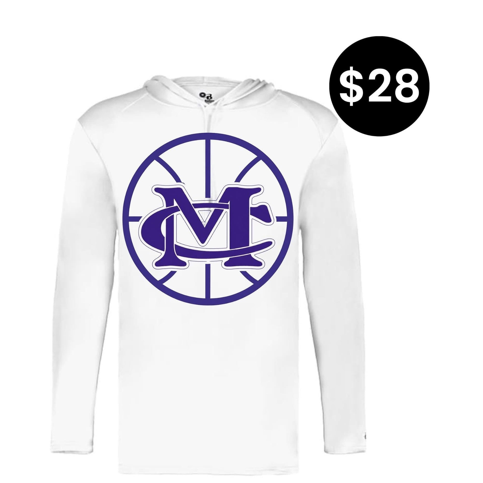 Marion County Basketball B Core Long Sleeve Hoodie