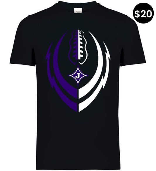 Jasper Warriors Football Graphic T-Shirt