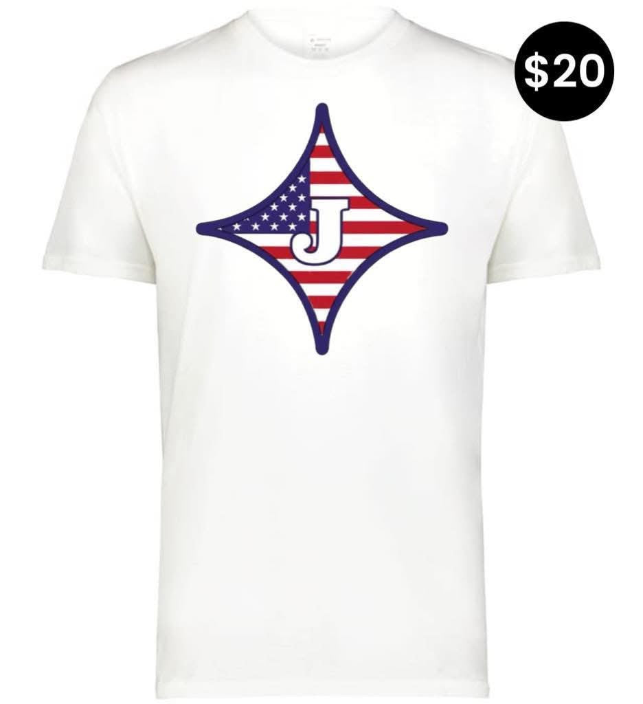 Jasper Patriotic J Logo T-Shirt