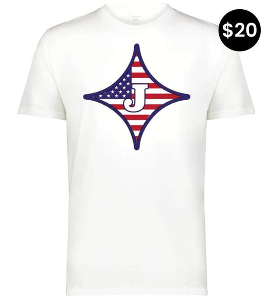 Jasper Patriotic J Logo T-Shirt