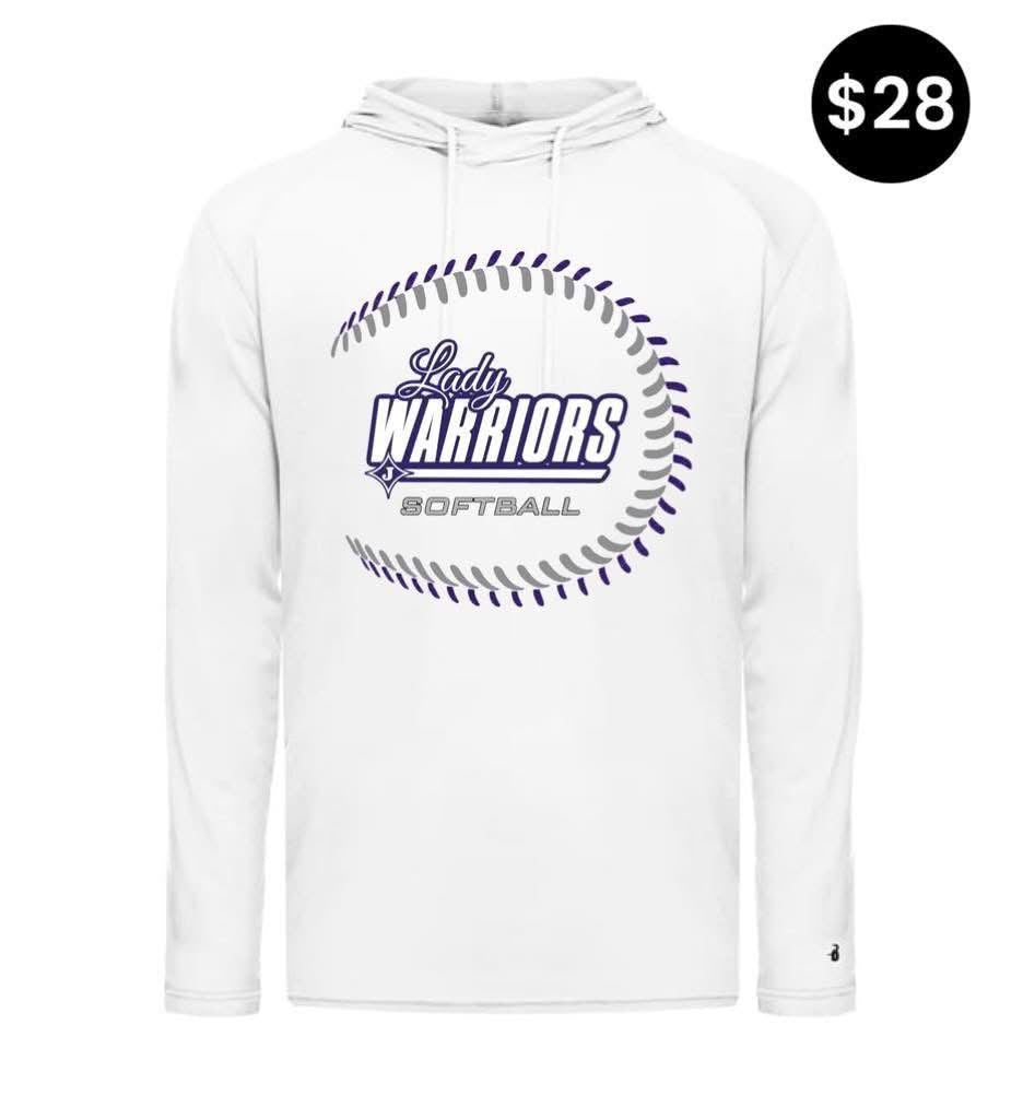 Jasper Lady Warriors Softball B Core Long Sleeve Hoodie
