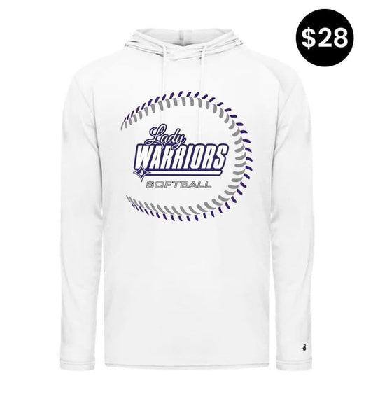 Jasper Lady Warriors Softball B Core Long Sleeve Hoodie