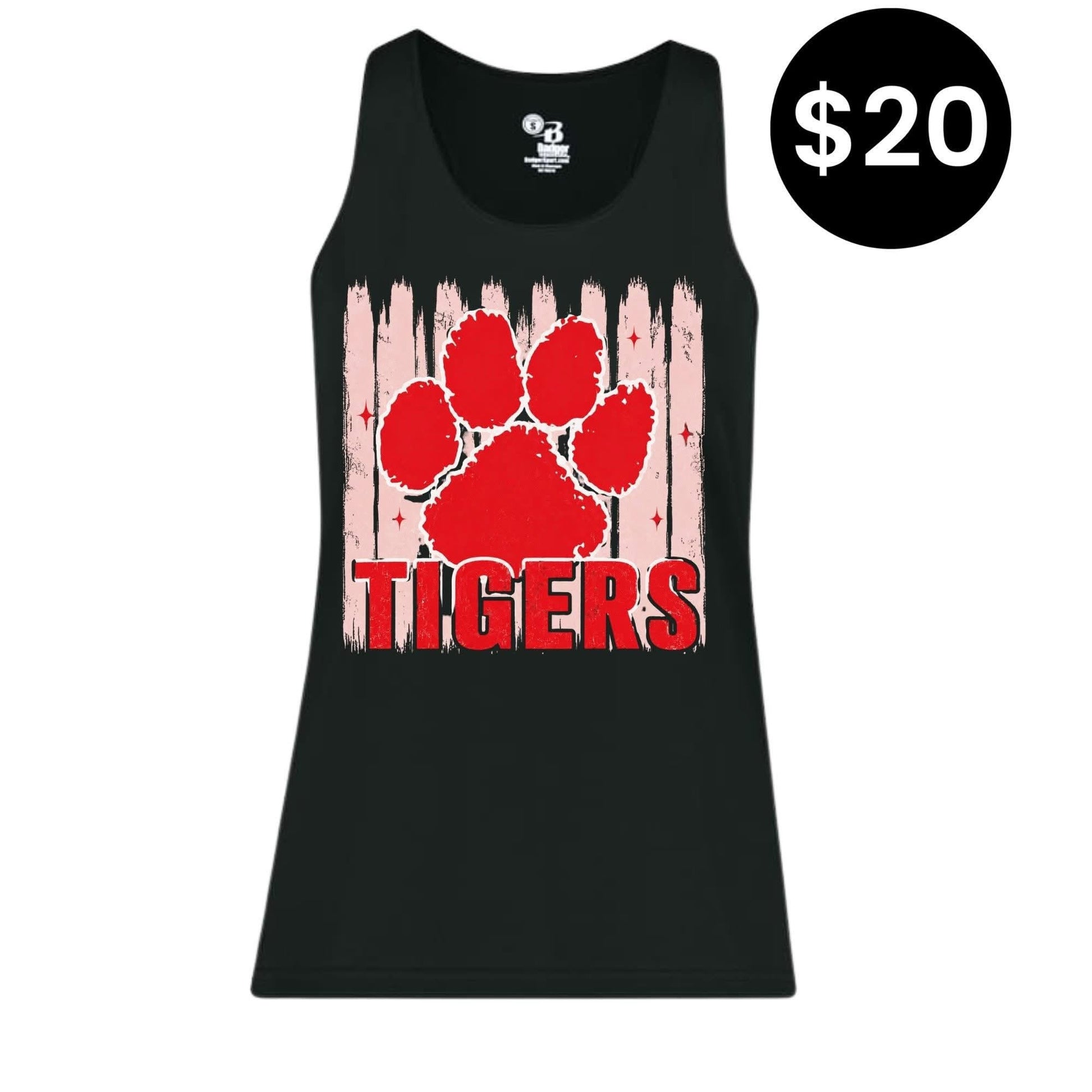 Whitwell Tigers Paw Tank Top