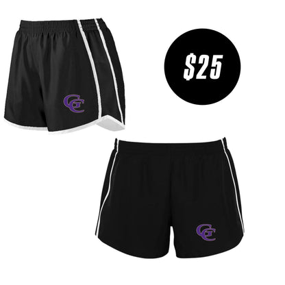Grundy County GC Athletic Shorts in Black