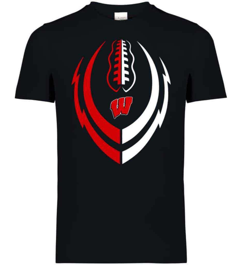 Tigers W Football Tee