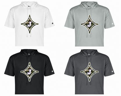 Jasper Camo Star Short-Sleeve Hoodie - Color Preview