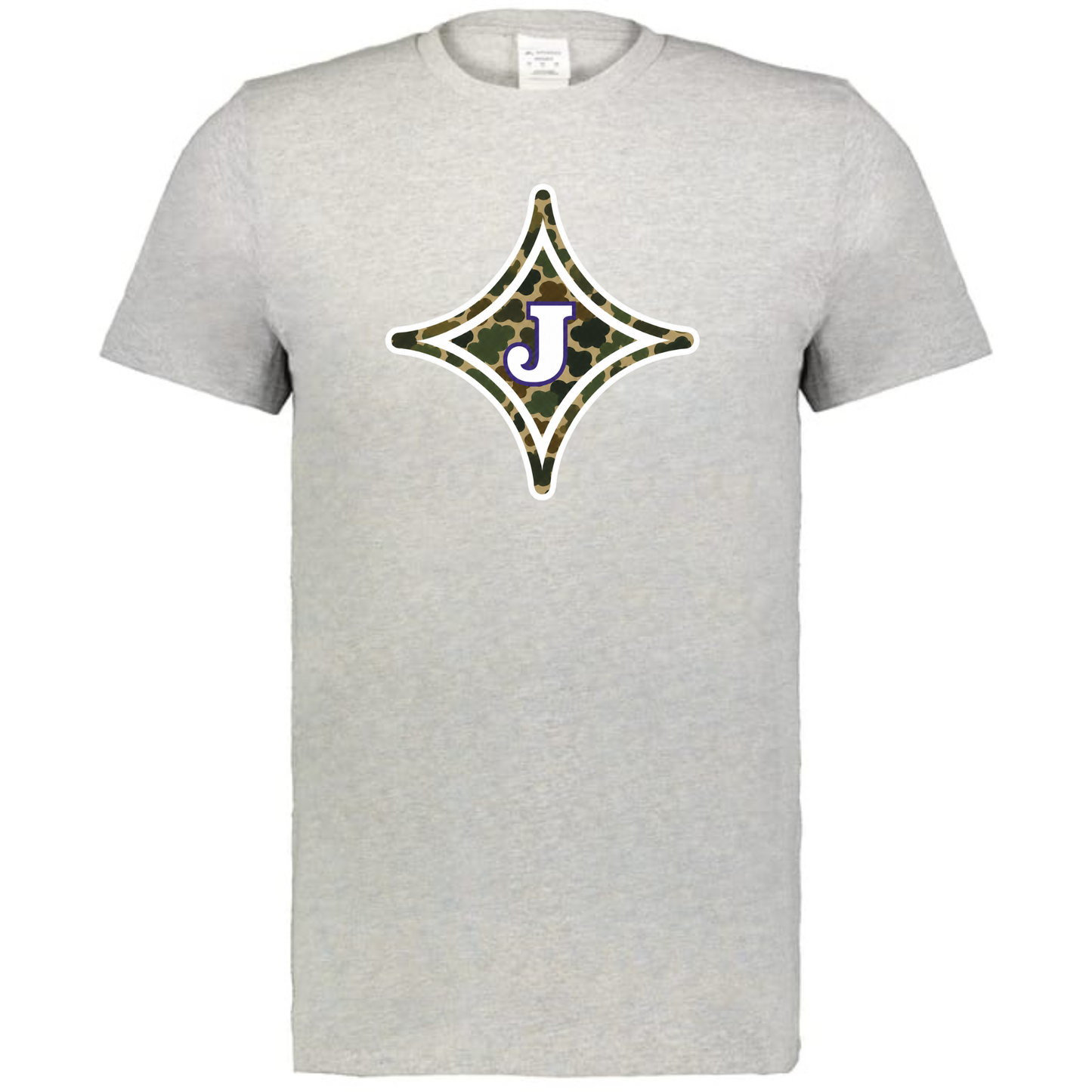 Jasper Camo Star Tee - Gray