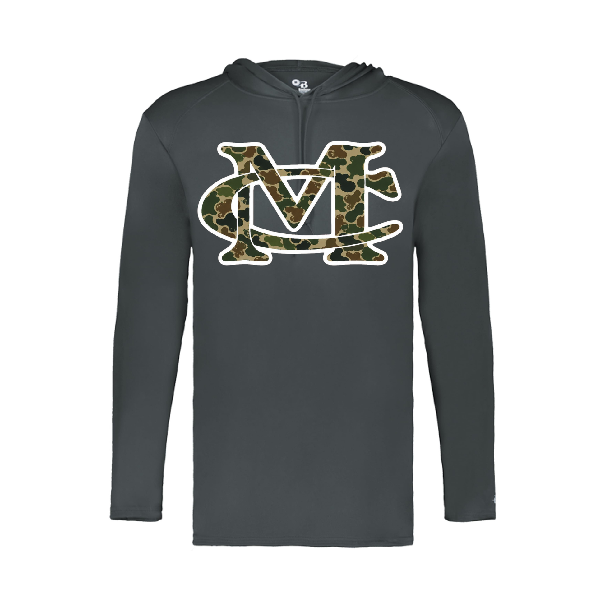 MC Camo LS Hoodie - Graphite