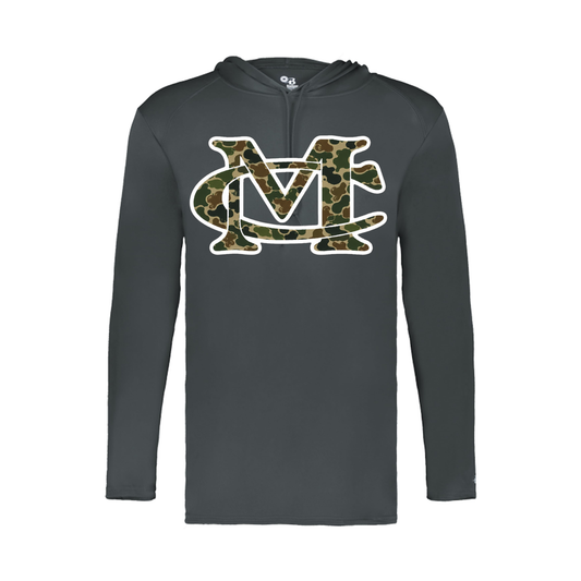 MC Camo LS Hoodie - Graphite