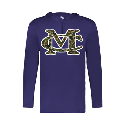 MC Camo LS Hoodie - Purple