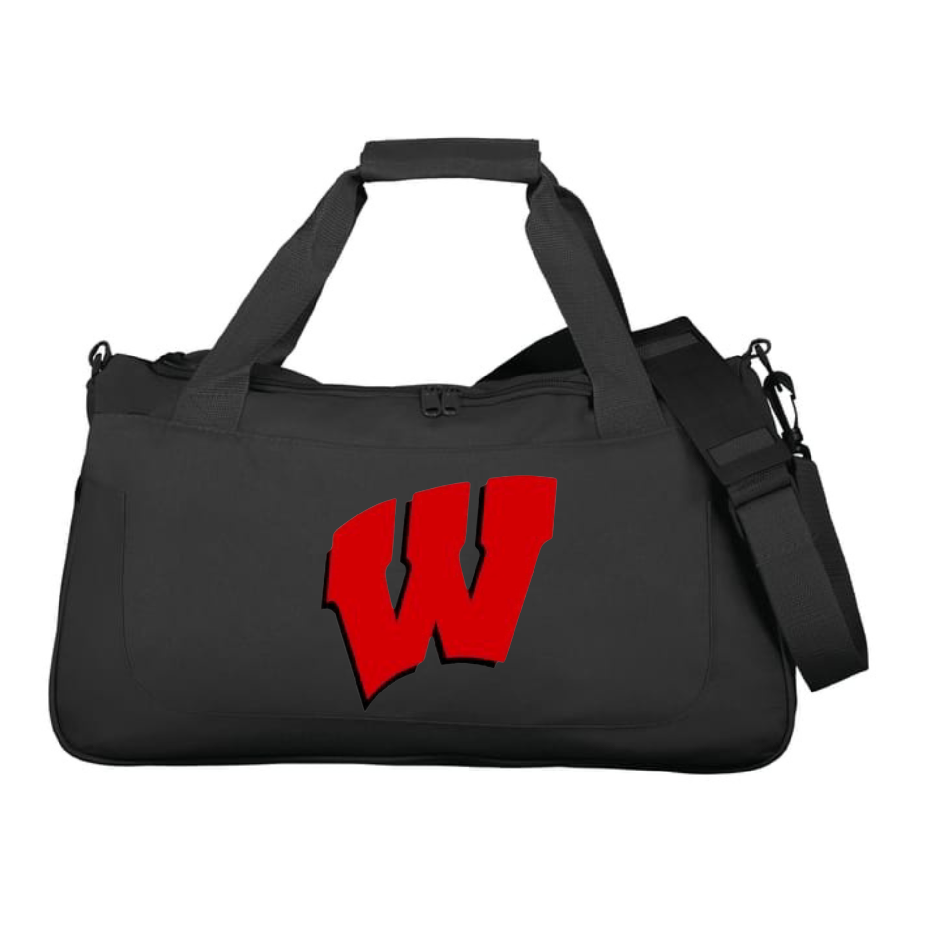 Whitwell W Duffel Bag - Red W logo