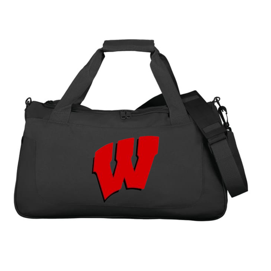 Whitwell W Duffel Bag - Red W logo