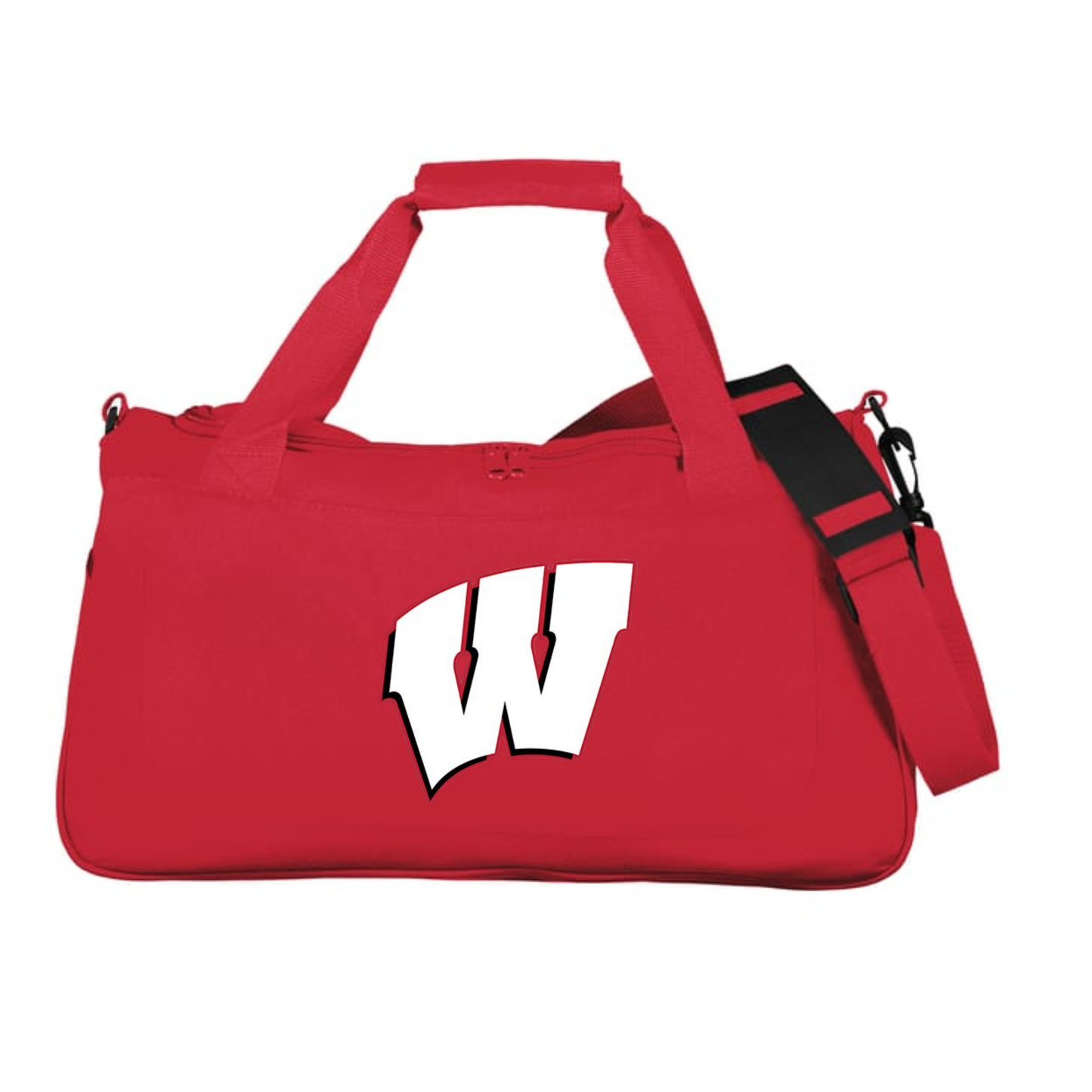 Whitwell W Duffel Bag - Red with White W logo