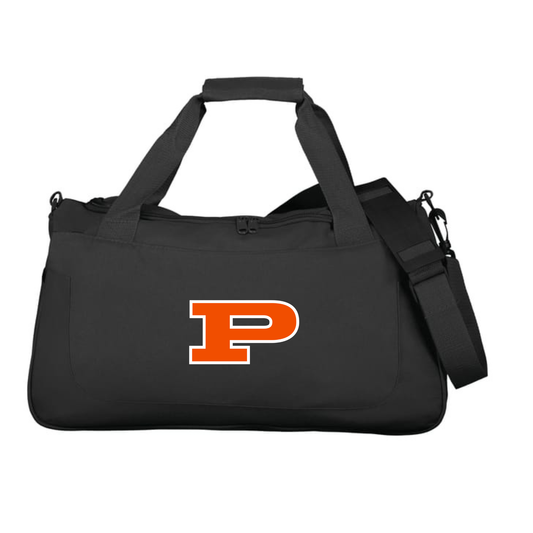 South Pittsburg P Duffel Bag - Orange P logo