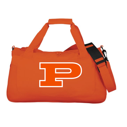 South Pittsburg P Duffel Bag Orange - Orange P logo