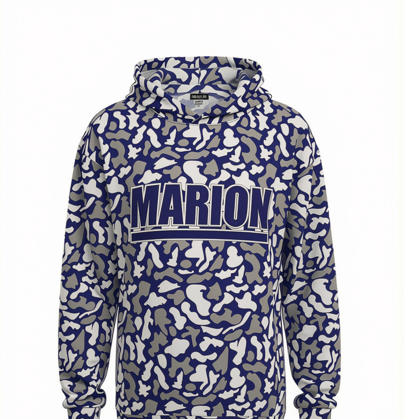 Marion Duck Camo Sublimated Hoodie in navy camo