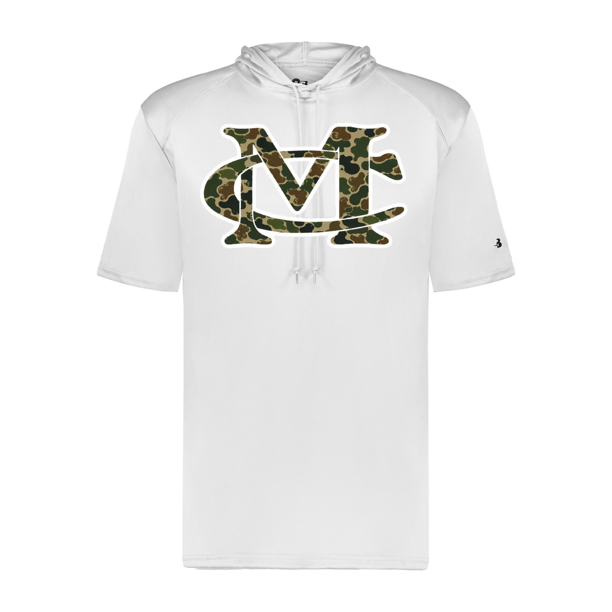 MC Duck Camo SS Hoodie - White