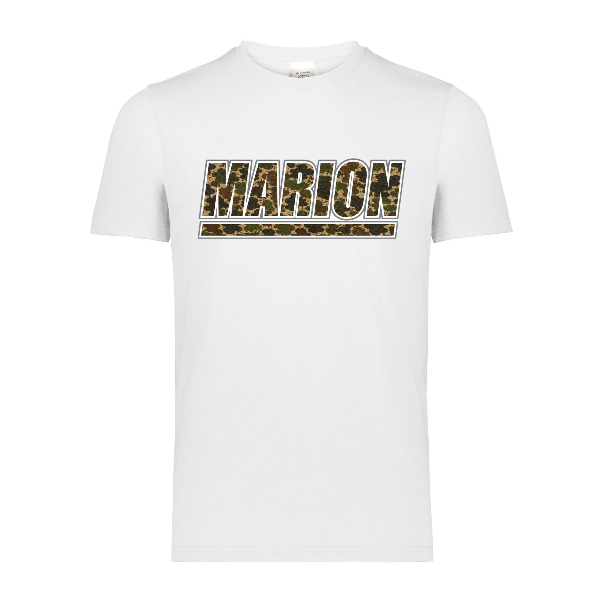 Marion Duck Camo SS Tee - White