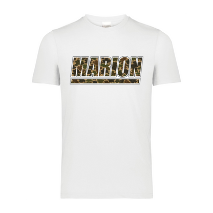 Marion Duck Camo SS Tee - White