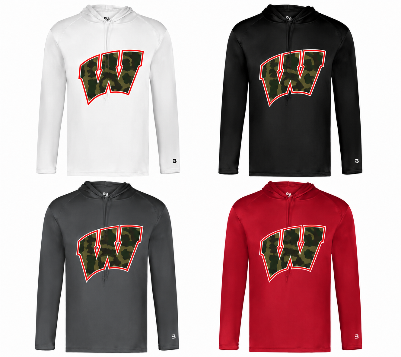Whitwell Camo W Long-Sleeve Hoodie - Color Preview