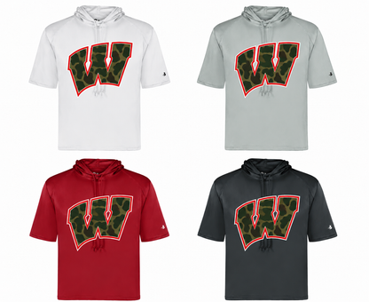 Whitwell Camo W Short-Sleeve Hoodie - Color Preview