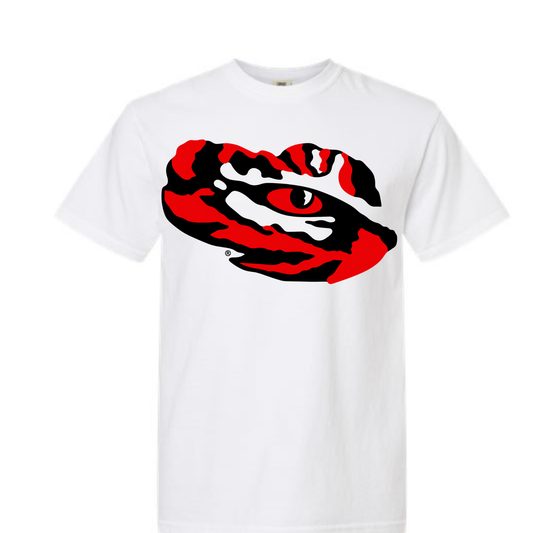 White Whitwell Eye graphic T-shirt