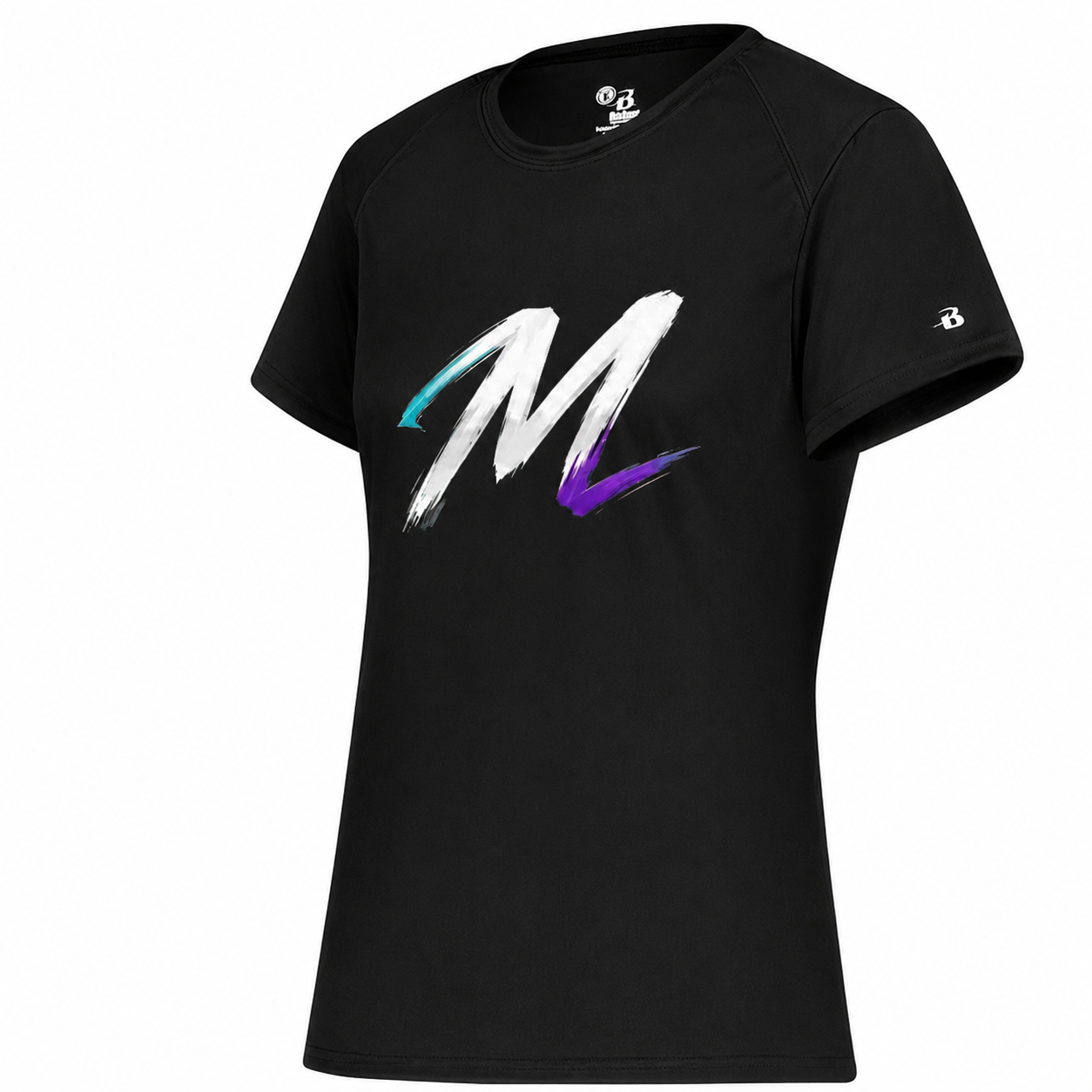 Mercy Fastpitch T-Shirt Black - M Logo Design